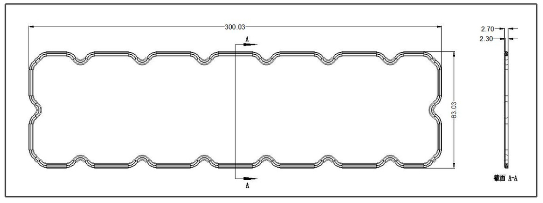 عدسة ضوء الشارع LED المستطيلة SMD7070 عدسة 22IN1 TYPE4S عدسة LED عالية الطاقة