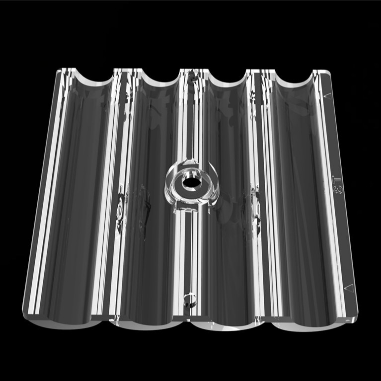عدسة ضوئية ذات ليزة LED PC مع TYPE3 Beam Angle Street Spotlight
