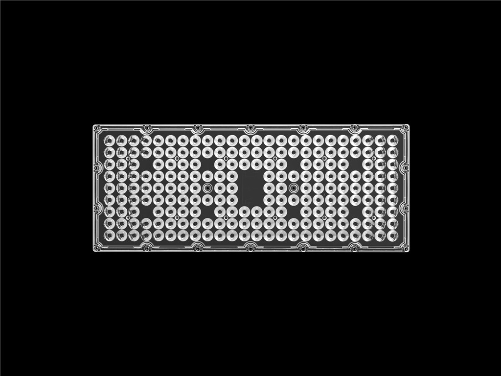 150W 200W بيع ساخن 200IN1 10 درجة مصابيح الملعب العدسة /3535/P8 LEDs,كفاءة عالية ((L439*W177mm)