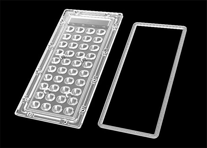 4 * 10 صفيف ليد شارع ضوء وحدة 180 * 83mm حجم العدسات لا الأشعة فوق البنفسجية أنتجت
