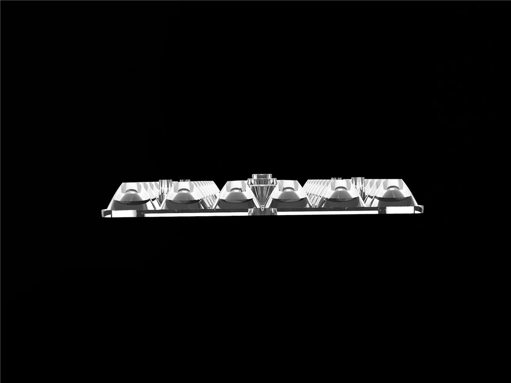 54IN1 30 درجة الضوء الخارجي 3030 عدسة LED الكمبيوتر Led Optics للضوء الملاعب / مصابيح الموقع L144 * W94mm