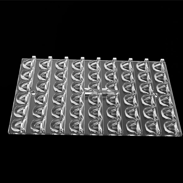 PC LED Stadium Lighting مع عدسة LED 3030 Chips 54 ، البلاستيك LED البصري لإضاءة الأنفاق / مصابيح الطول / مصابيح الشوارع /
