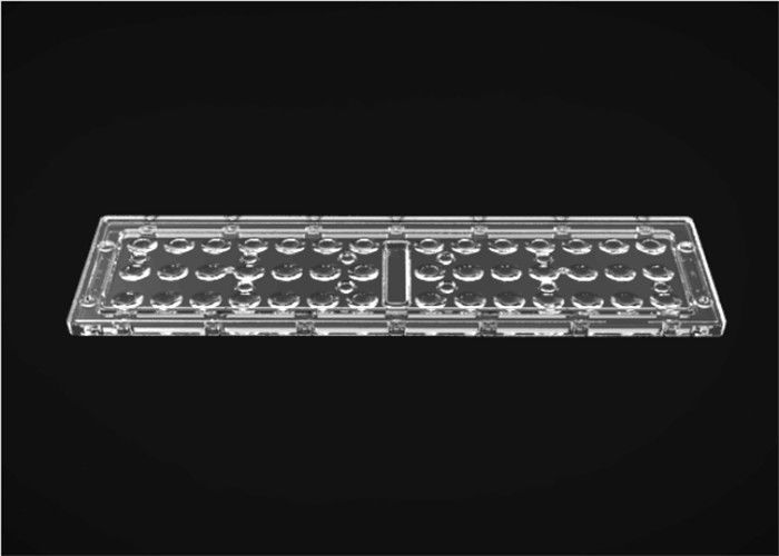 غير المتماثلة 42 في 1 ليد ضوء الشارع التحديثية أطقم عدسة بصرية L236 * W70mm البعد