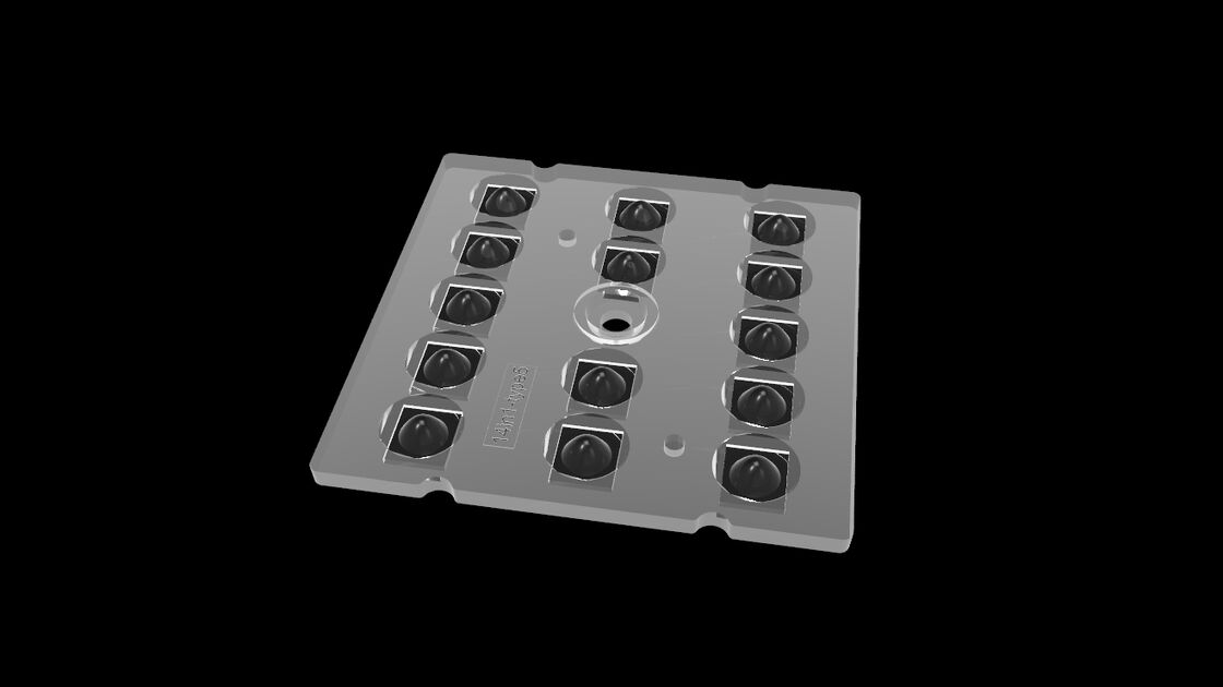 فائقة واسعة توزيع الضوء ليد عدسة صفيف 14 في 1 نوع 5 ل باركينغ الإضاءة