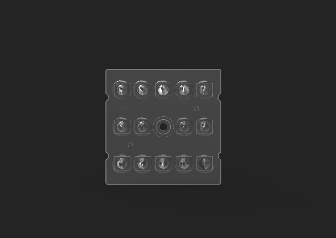 فائقة واسعة توزيع الضوء ليد عدسة صفيف 14 في 1 نوع 5 ل باركينغ الإضاءة