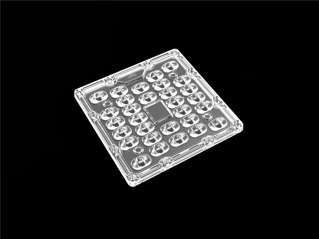 TYPE 3 Multi Cree LED Lens / Mini 5050 3030 LED التركيز عدسة 90 درجة