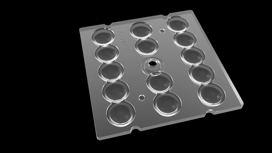 14 في 1 بمما البصريات ل ليد الإضاءة، 90 درجة ليد عدسة مجموعة ل نفق الإضاءة